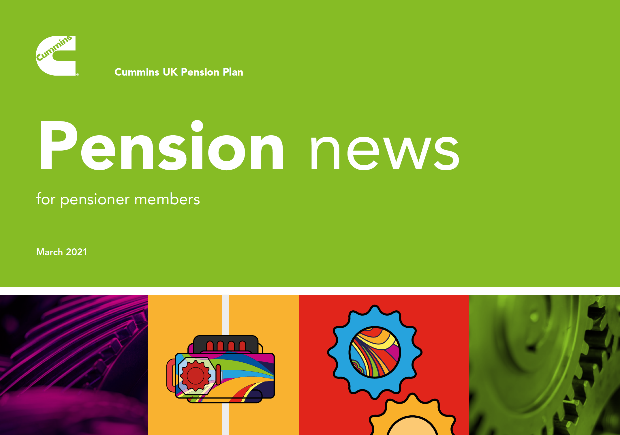 Pensioner members – Pension news Spring 2021 document link
